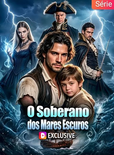 Capa da minissérie Soberano dos Mares Escuros