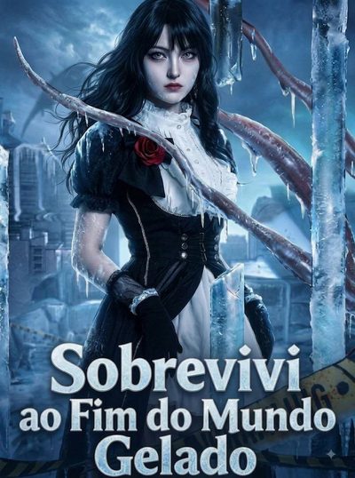 Capa da minissérie Sobrevivi ao Fim do Mundo Gelado -