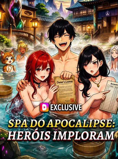 Capa da minissérie Spa do apocalipse heróis imploram