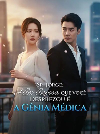 Capa da minissérie Sr. Jorge : a Ex-esposa que Você Desprezou É a Gênia Médica