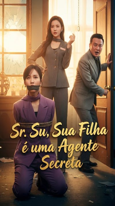 Capa da minissérie Sr. Su, Sua Filha é uma Agente Secreta