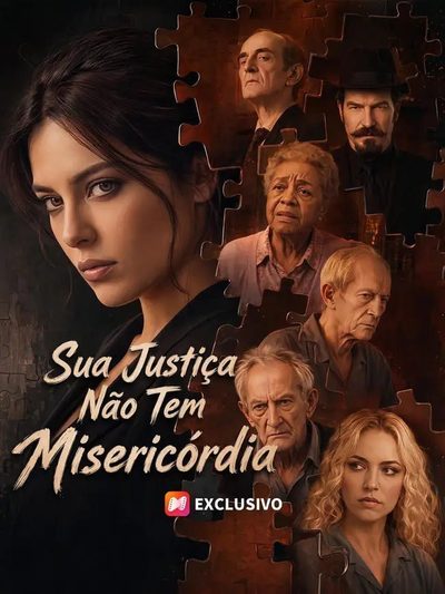 Capa da minissérie Sua Justiça Não Tem Misericórdia -