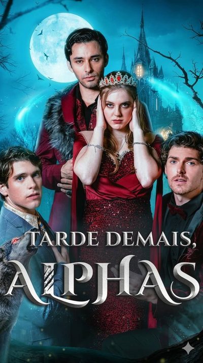 Capa da minissérie Tarde Demais,alphas