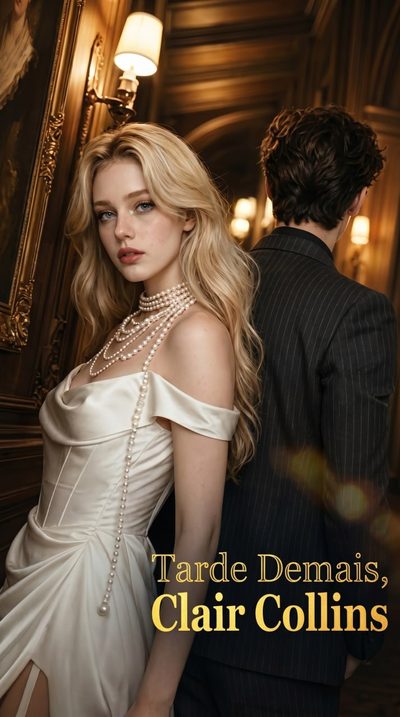 Capa da minissérie Tarde Demais, Clair Collins