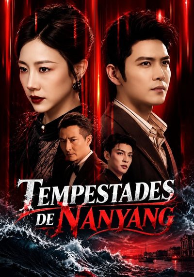 Capa da minissérie Tempestades de Nanyang