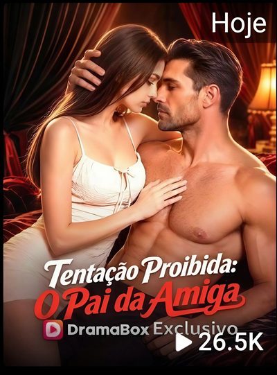 Capa da minissérie Tentação Proibida: o Pai da Amiga
