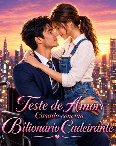 Capa da minissérie Teste de Amor: Casada com um Bilionário Cadeirante