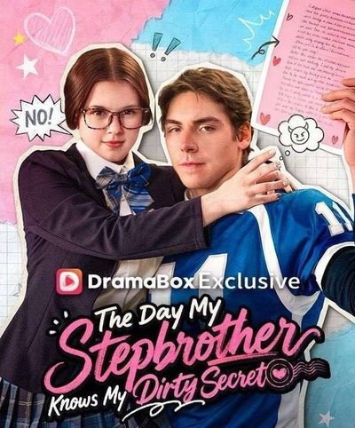 Capa da minissérie The Day My Stepbrother Knows My Dirty Secret - O Dia em que Meu Meio-Irmão Descobre meu Segredo Sujo
