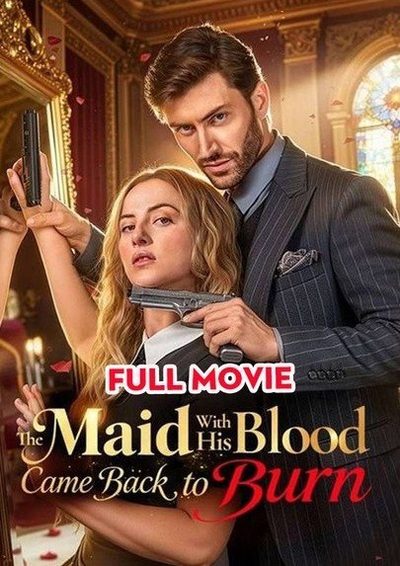 Capa da minissérie The Maid With His Blood Came Back To Burn a Empregada com Seu Sangue Voltou para Queimar