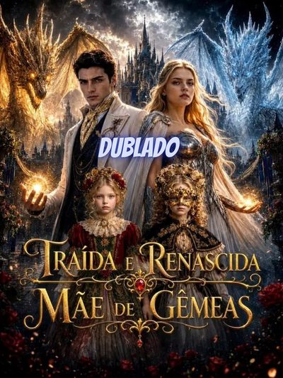 Capa da minissérie Traída e Renascida: Mãe de Gêmeas