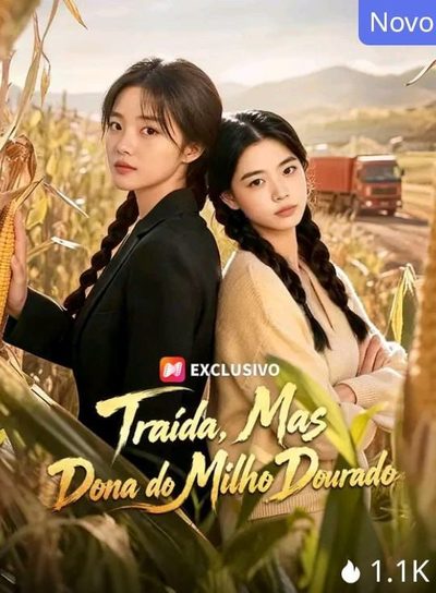Capa da minissérie Traída, Mas Dona do Milho Dourado