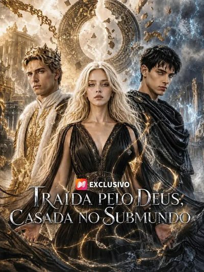 Capa da minissérie Traída Pelo Deus, Casada no Submundo