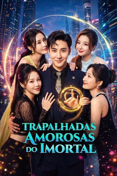 Capa da minissérie Trapalhadas Amorosas do Imortal