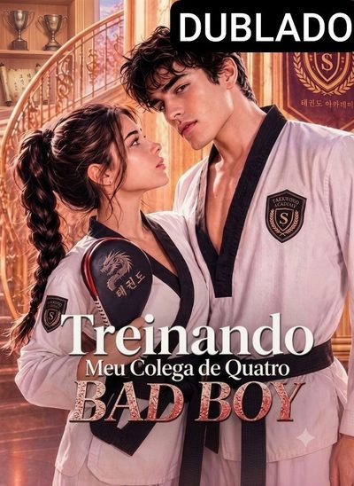 Capa da minissérie Treinando Meu Colega de Quarto Bad Boy
