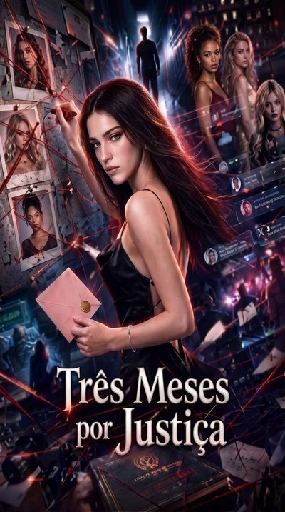 Capa da minissérie Três Meses por Justiça