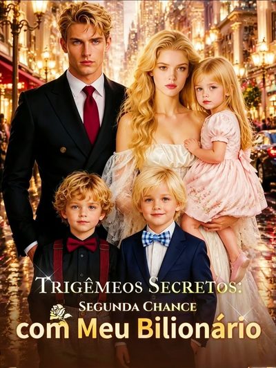 Capa da minissérie Trigêmeos Secretos: Segunda Chance com Meu Bilionário