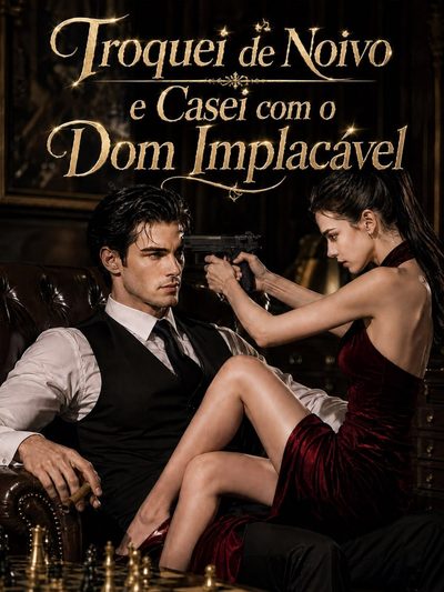 Capa da minissérie Troquei de Noivo e Casei com o Dom Implacável -
