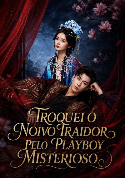 Capa da minissérie Troquei o Noivo Traidor Pelo Playboy Misterioso
