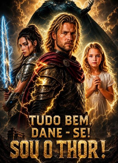 Capa da minissérie Tudo Bem, Dane-se! Sou o Thor!