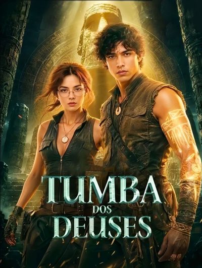 Capa da minissérie Tumba dos Deuses