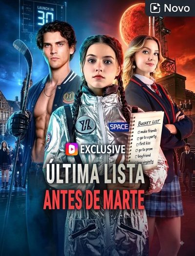 Capa da minissérie Última Lista Antes de Marte -