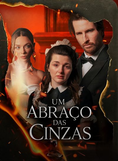 Capa da minissérie UM ABRAÇO DAS CINZAS An embrace from the ashes