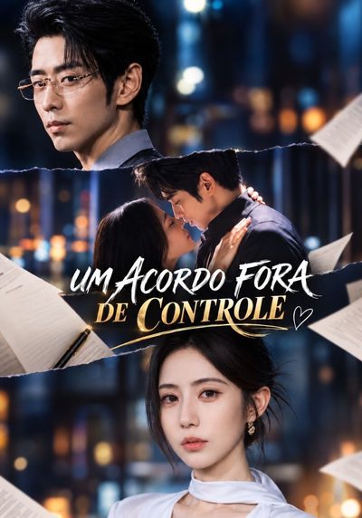Capa da minissérie Um Acordo Fora de Controle