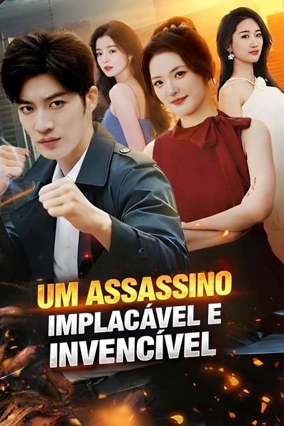 Capa da minissérie Um Assassino Implacável e Invencível