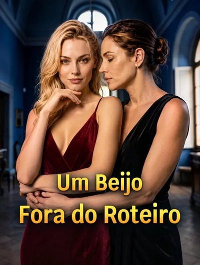 Capa da minissérie Um Beijo Fora do Roteiro - Gl