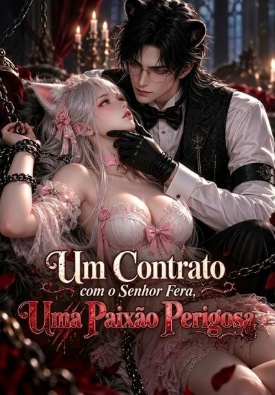 Capa da minissérie Um Contrato com o Senhor Fera, uma Paixão Perigosa