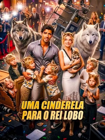 Capa da minissérie Uma Cinderela para o Rei Lobo