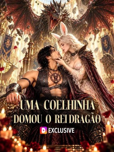 Capa da minissérie Uma Coelhinha Domou o Rei Dragão