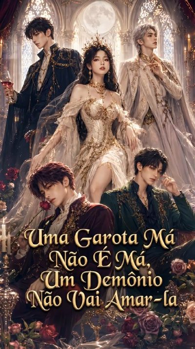 Capa da minissérie Uma Garota Má Não É Má, Um Demônio Não Vai Amá-la