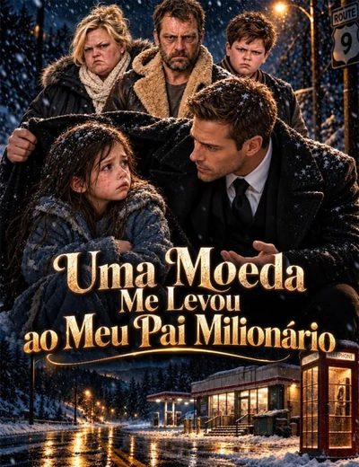 Capa da minissérie Uma Moeda Me Levou ao Meu Pai Milionário