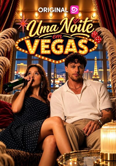 Capa da minissérie Uma Noite em Vegas