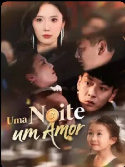 Capa da minissérie Uma Noite um Amor Dublado