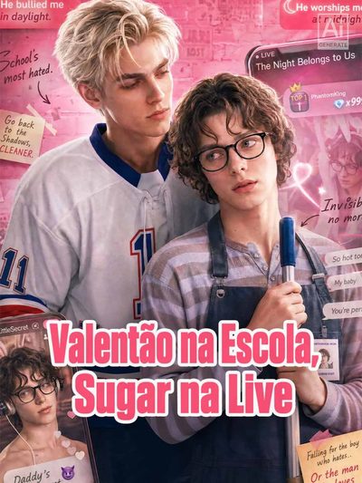 Capa da minissérie Valentão na Escola, Sugar na Live