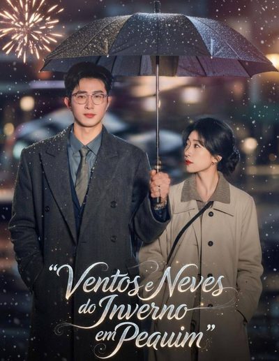 Capa da minissérie Vento e Neves de Inverno em Pequim
