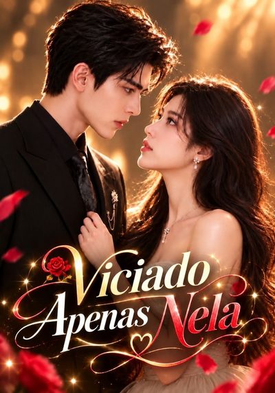 Capa da minissérie Viciado Apenas Nela
