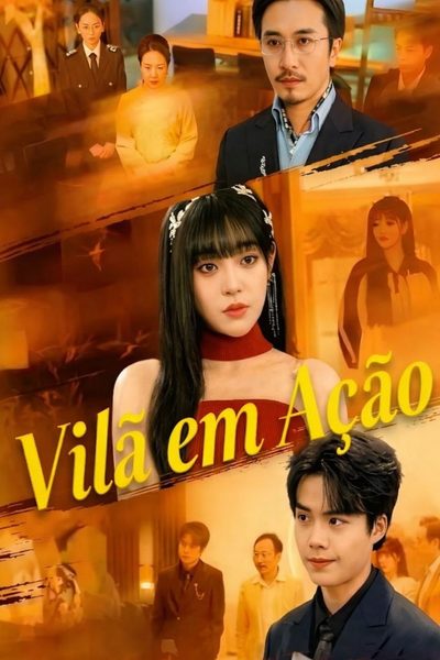 Capa da minissérie Vilã em Ação