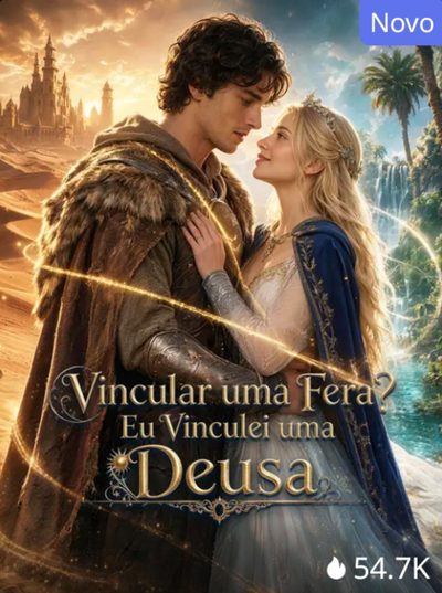 Capa da minissérie Vincular uma Fera? Eu Vinculei uma Deusa