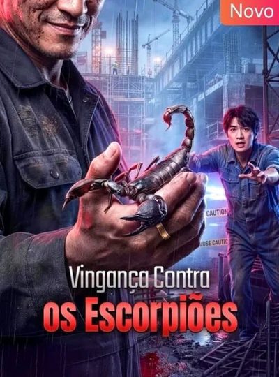 Capa da minissérie Vingança Contra os Escorpiões