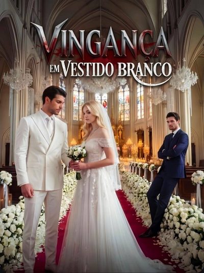 Capa da minissérie Vingança em Vestido Branco