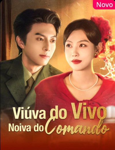 Capa da minissérie Viúva do Vivo Noiva do Comandante