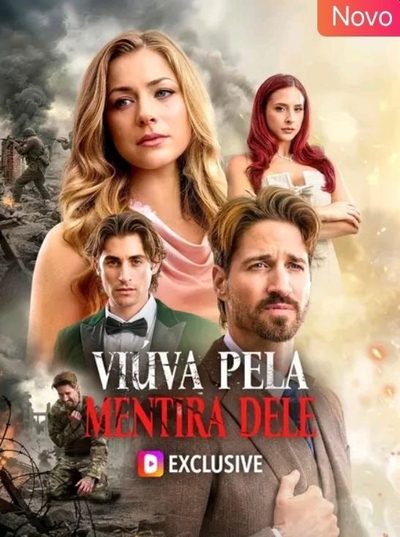 Capa da minissérie Viúva Pela Mentira Dele