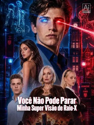 Capa da minissérie Você Não Pode Parar a Minha Super Visão de Raio-x