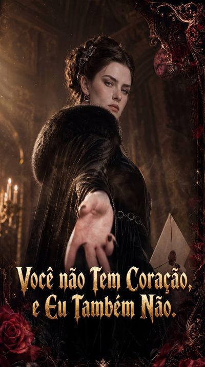 Capa da minissérie Você não Tem Coração, e Eu Também Não