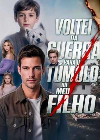 Capa da minissérie Voltei da Guerra para o Túmulo do Meu Filho