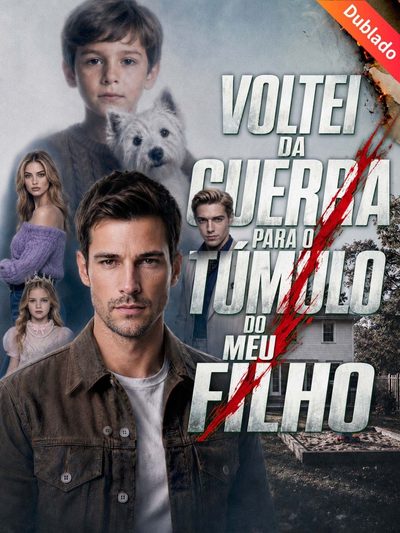 Capa da minissérie Voltei da guerra para túmulo do meu filho