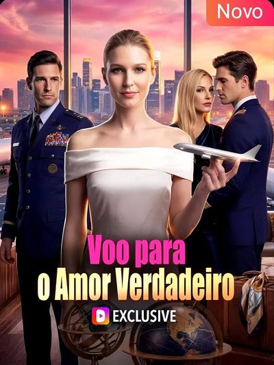 Capa da minissérie Voo para o Amor Verdadeiro